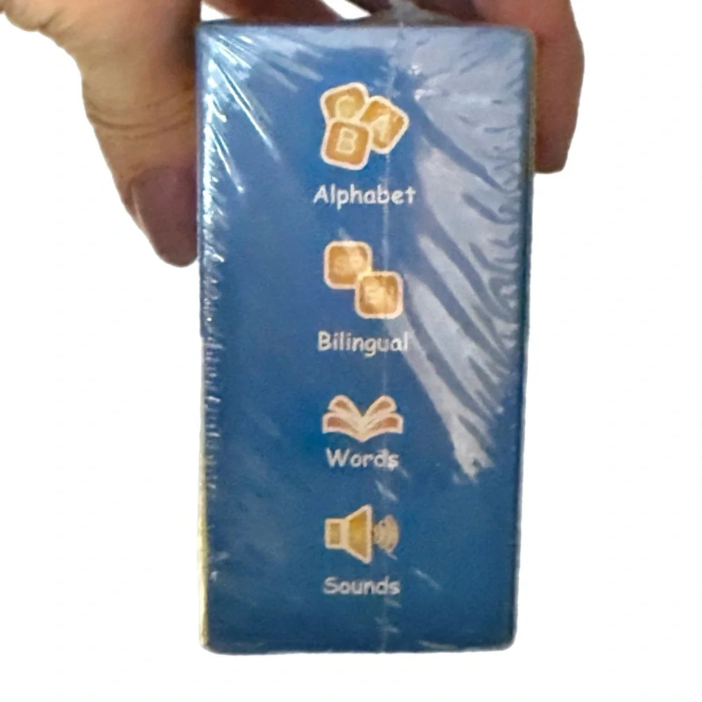 Bilingual‎ toddler talking Learning Cards  NIB, Ships next day .